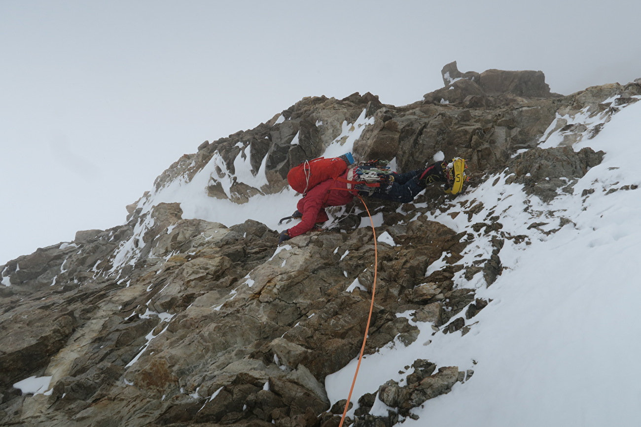 West Ridge of Gasherbrum III, Karakorum, Pakistan, Tom Livingstone, Aleš Česen