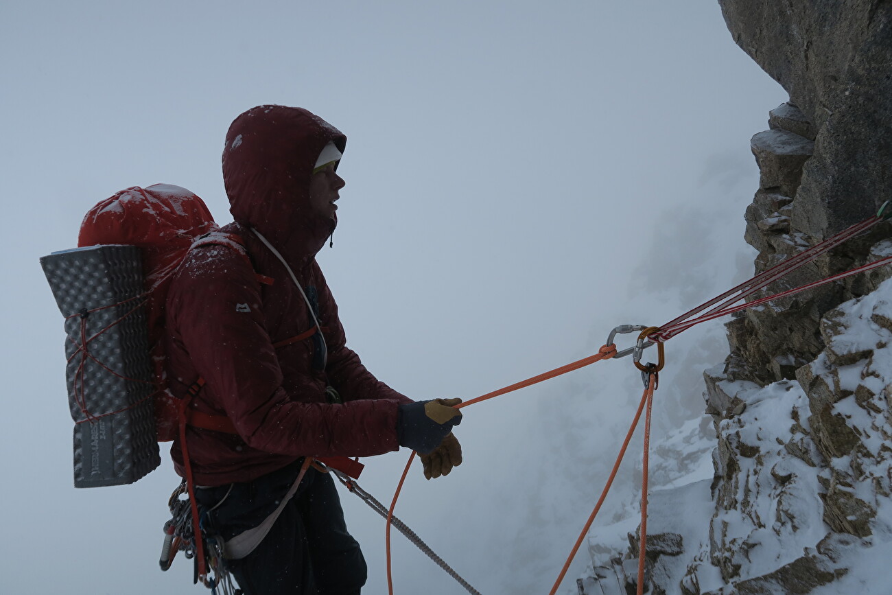 West Ridge of Gasherbrum III, Karakorum, Pakistan, Tom Livingstone, Aleš Česen