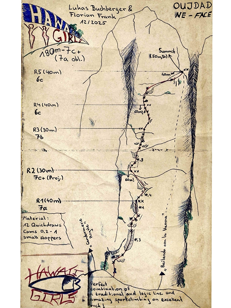 Jebel Oujdad, Taghia, Marocco, Lukas Buchberger, Florian Frank