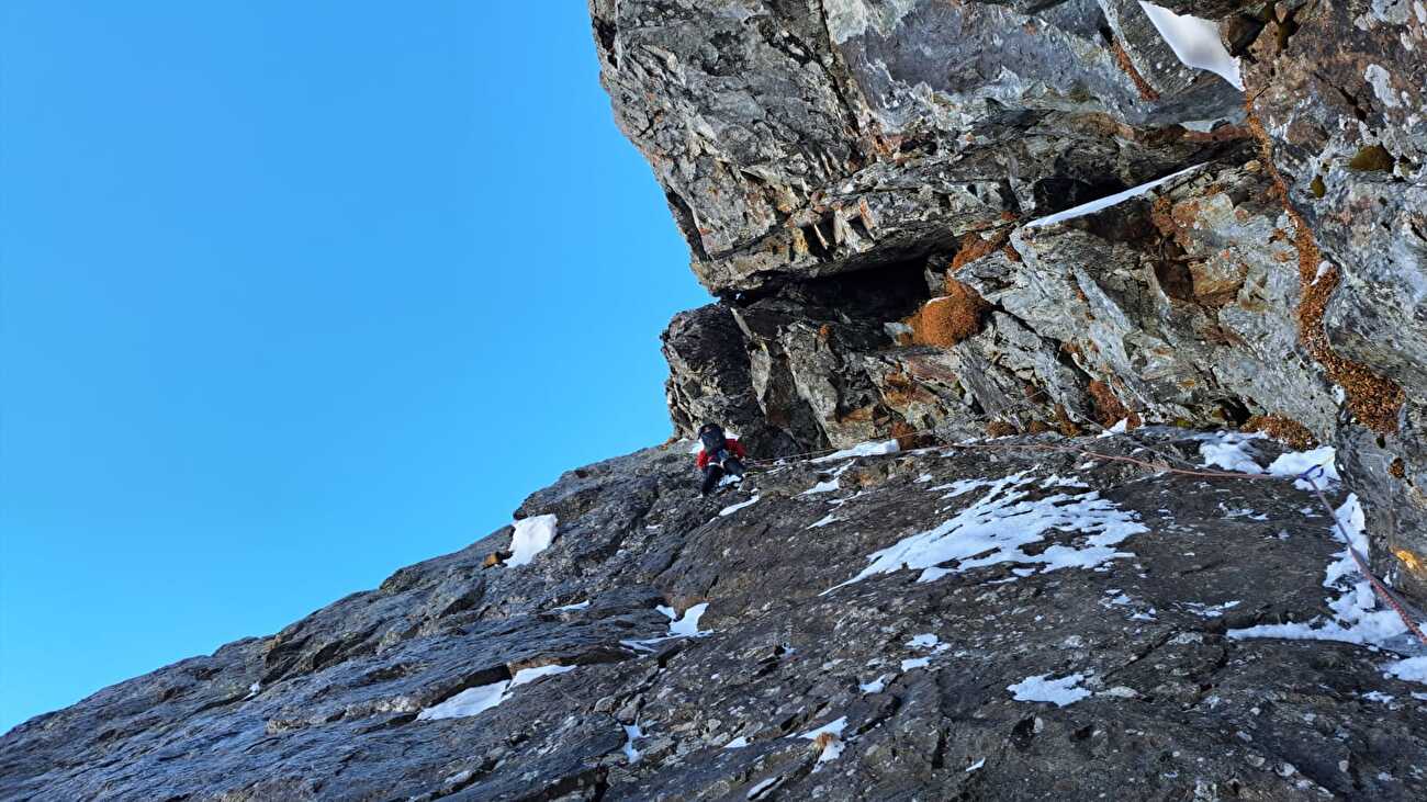 Limbo Cima dei Camosci, Valle Gesso Marittime Alps, Matteo Cavallo, Jacopo Elia
