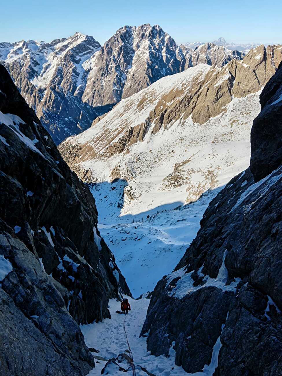 Limbo Cima dei Camosci, Valle Gesso Marittime Alps, Matteo Cavallo, Jacopo Elia