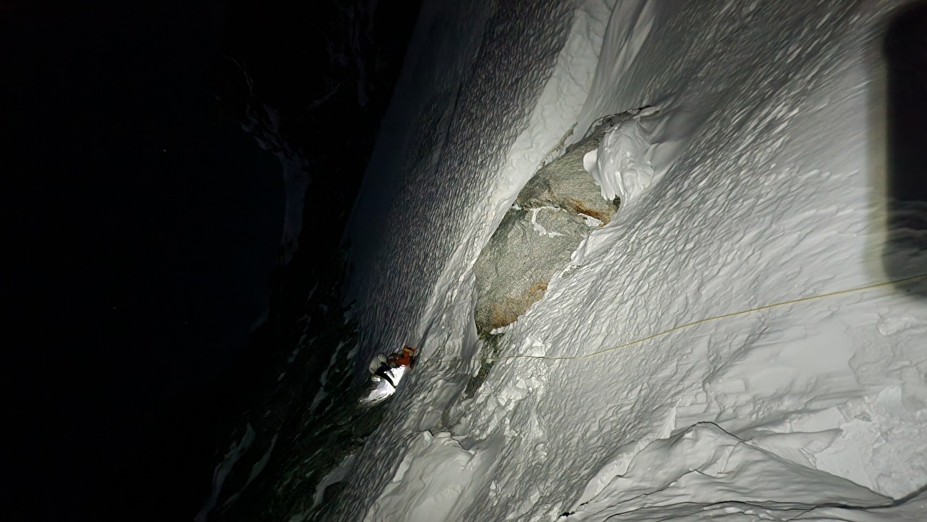 Aiguille de Triolet,  Tom Livingstone, Filippo Sala, Silvan Schüpbach