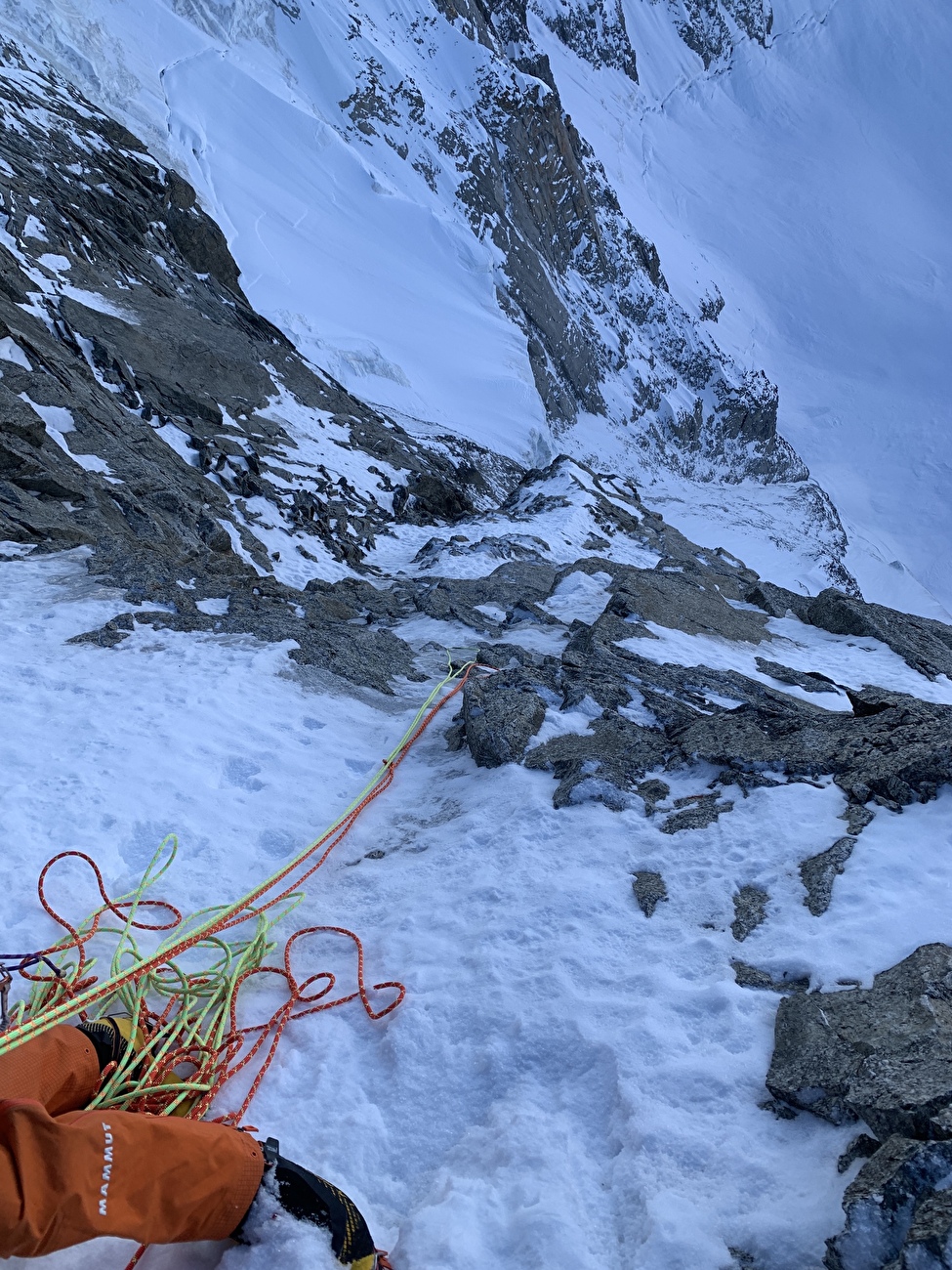 Aiguille de Triolet, Tom Livingstone, Filippo Sala, Silvan Schüpbach
