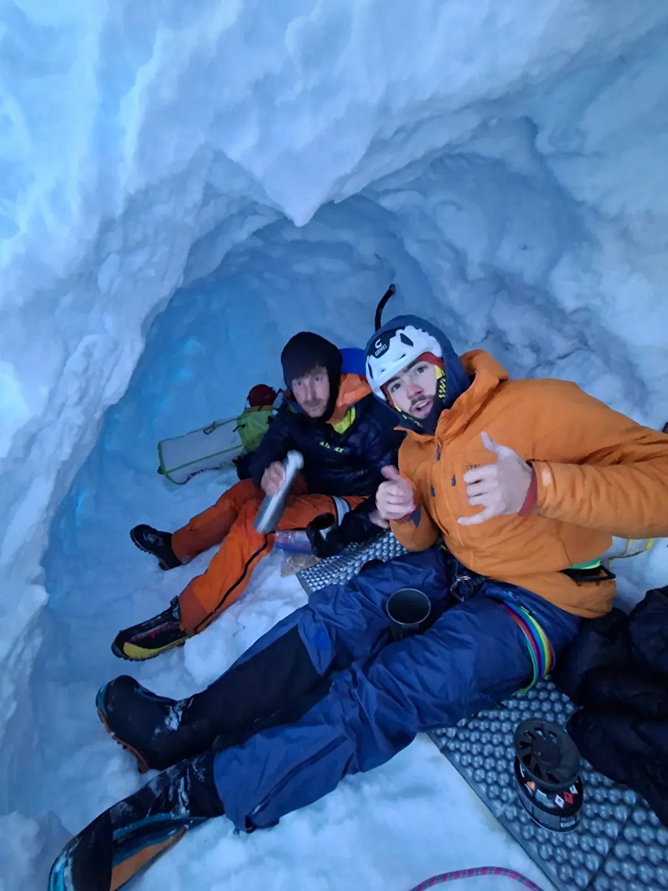 Aiguille de Triolet, Philippe Bruley, Amaury Fouillade, Olivier Koll