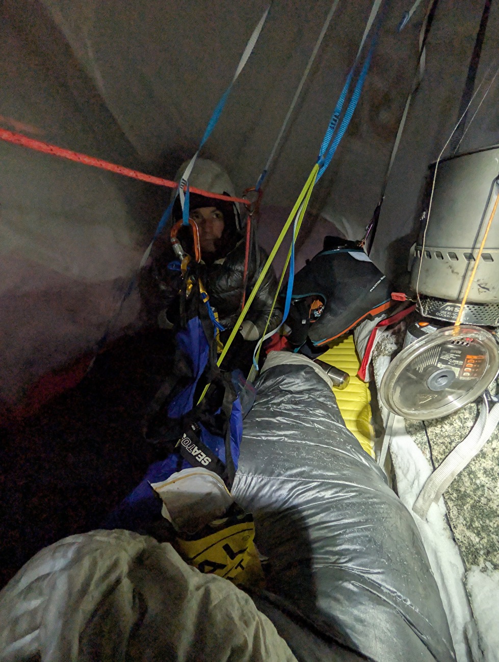 Grandes Jorasses Point Whymper, Léo Billon, Amaury Fouillade, Nicolas Jean, Enzo Oddo