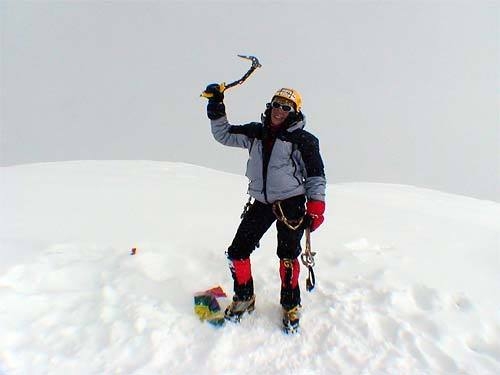 Ama Dablam, Anna Torretta in vetta