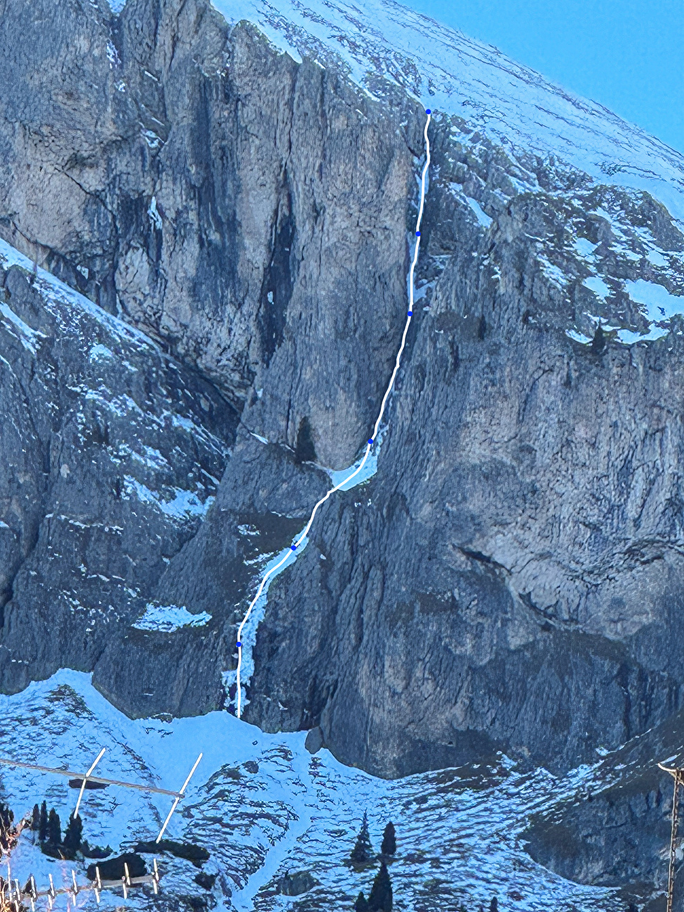 Mantel Ice, Cima Mantello, Rosengarten, Dolomites, Giordano Faletti, Martin Giovanazzi, Davide Miori