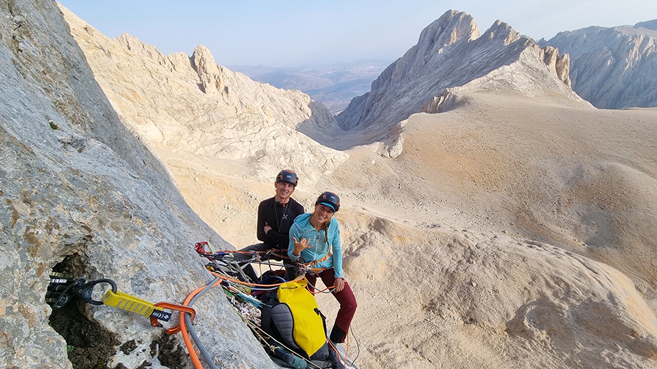 Demirkazik, Aladaglar, Turkey, Alessandro Larcher, Rolando Larcher, Federica Mingolla