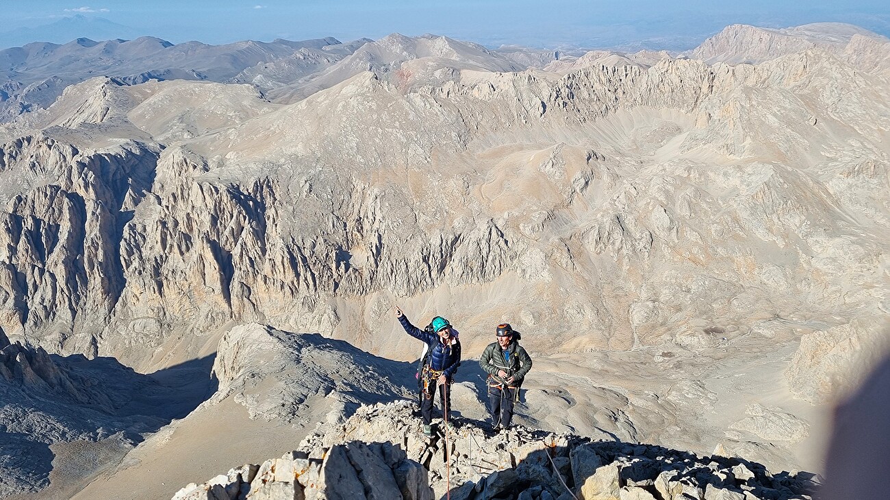 Demirkazik, Aladaglar, Turchia, Alessandro Larcher, Rolando Larcher, Federica Mingolla