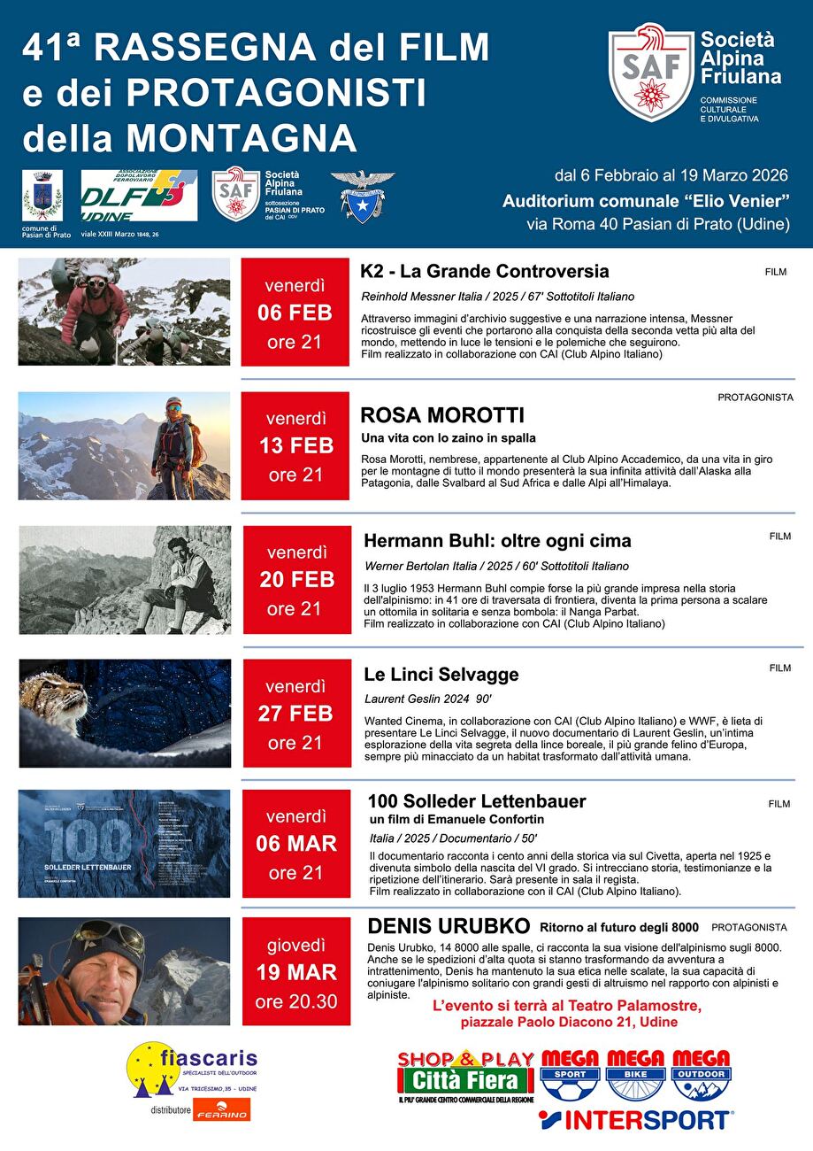 Udine Film di Montagna 