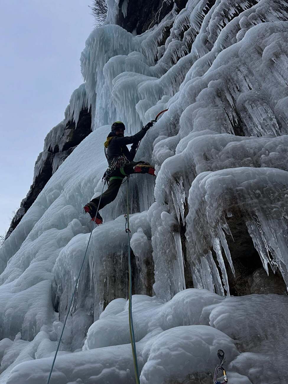 Cascata San Antonio, Altopiano della Vigolana, Alessandro Beber, Federico Monegatti