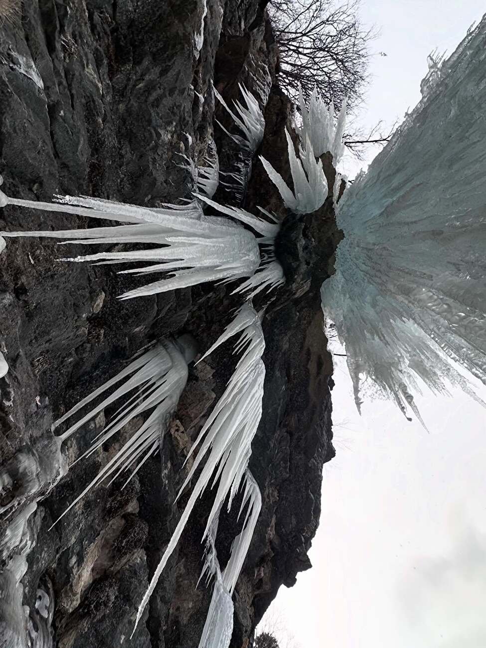 Cascata San Antonio, Altopiano della Vigolana, Alessandro Beber, Federico Monegatti