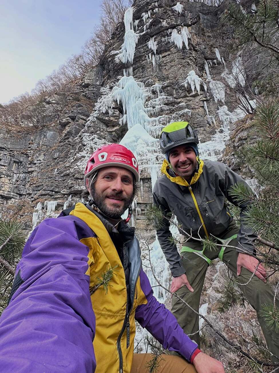 Cascata San Antonio, Altopiano della Vigolana, Alessandro Beber, Federico Monegatti