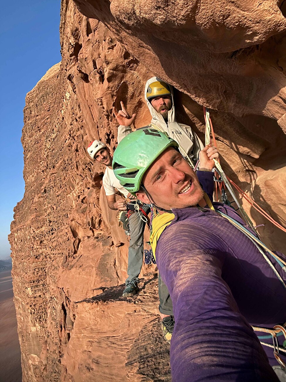 Wadi Rum, Jordan, Nate Mankovich, Manuel López, Alvaro Vernich