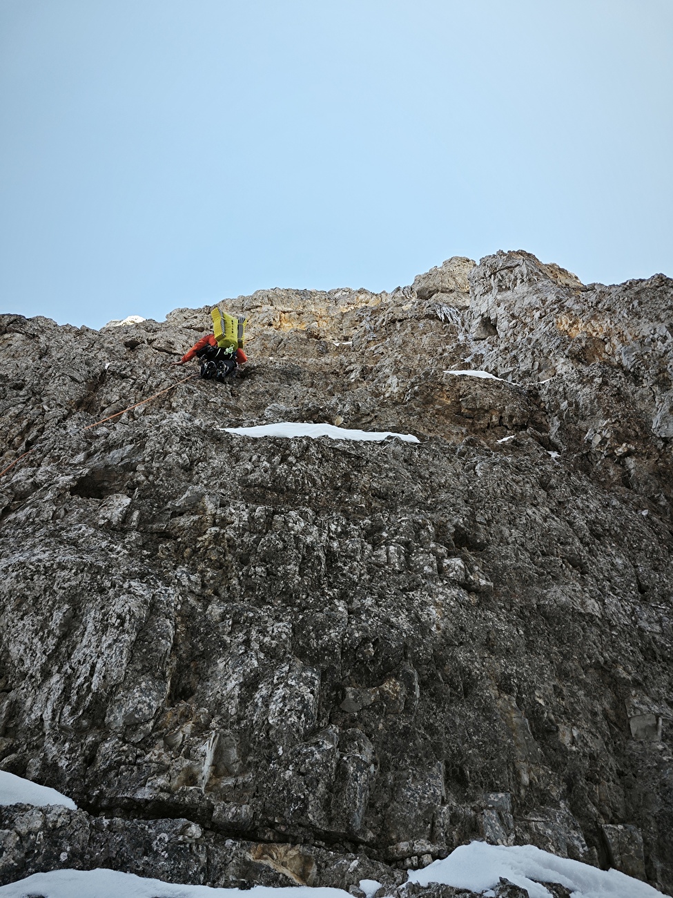 Tre Cime Skyline Integral Winter Traverse, Alessandro Baù, Mirco Grasso