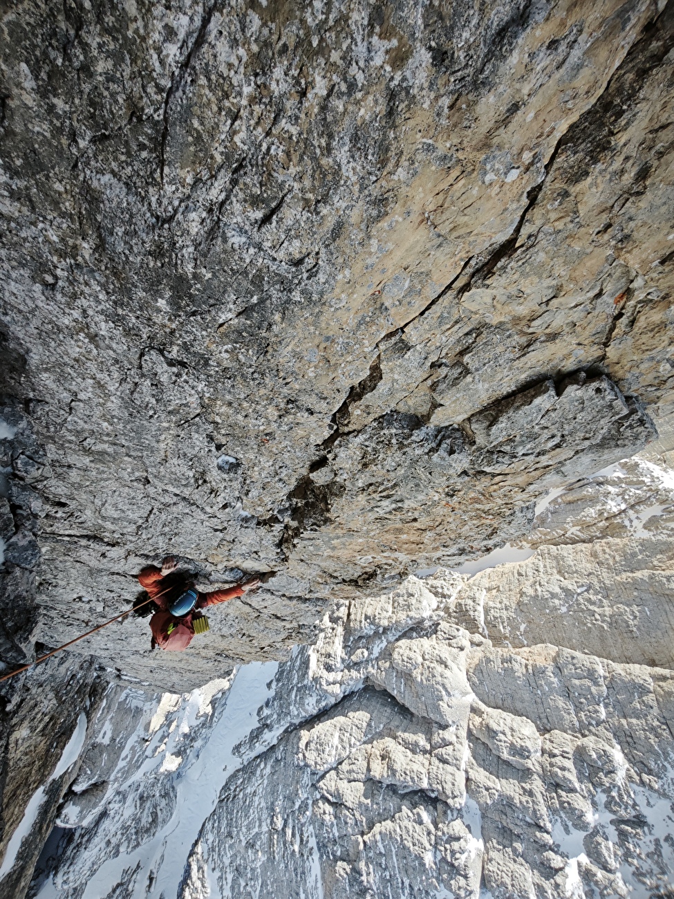Tre Cime Skyline Integral Winter Traverse, Alessandro Baù, Mirco Grasso