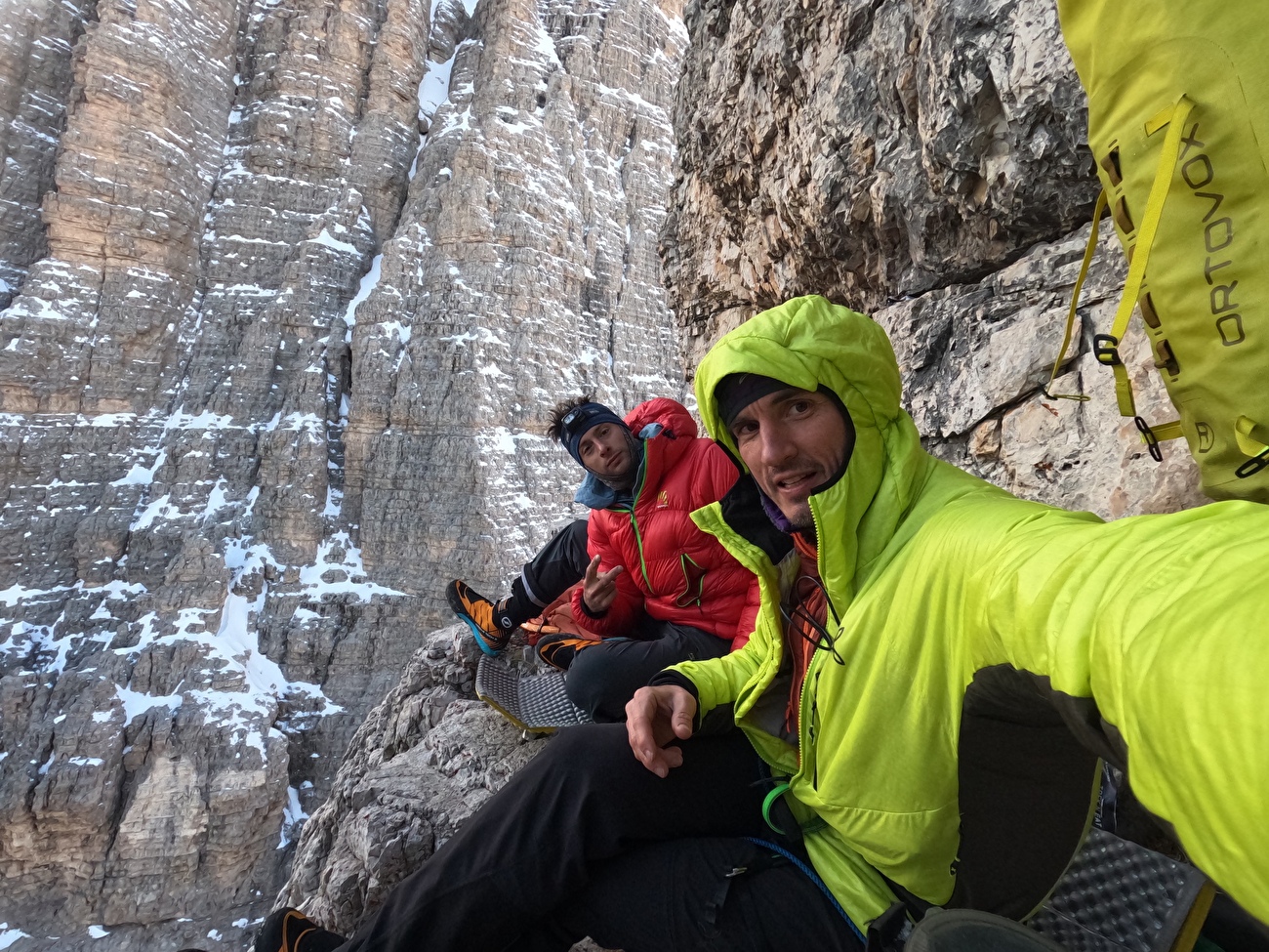 Tre Cime Skyline Integral Winter Traverse, Alessandro Baù, Mirco Grasso