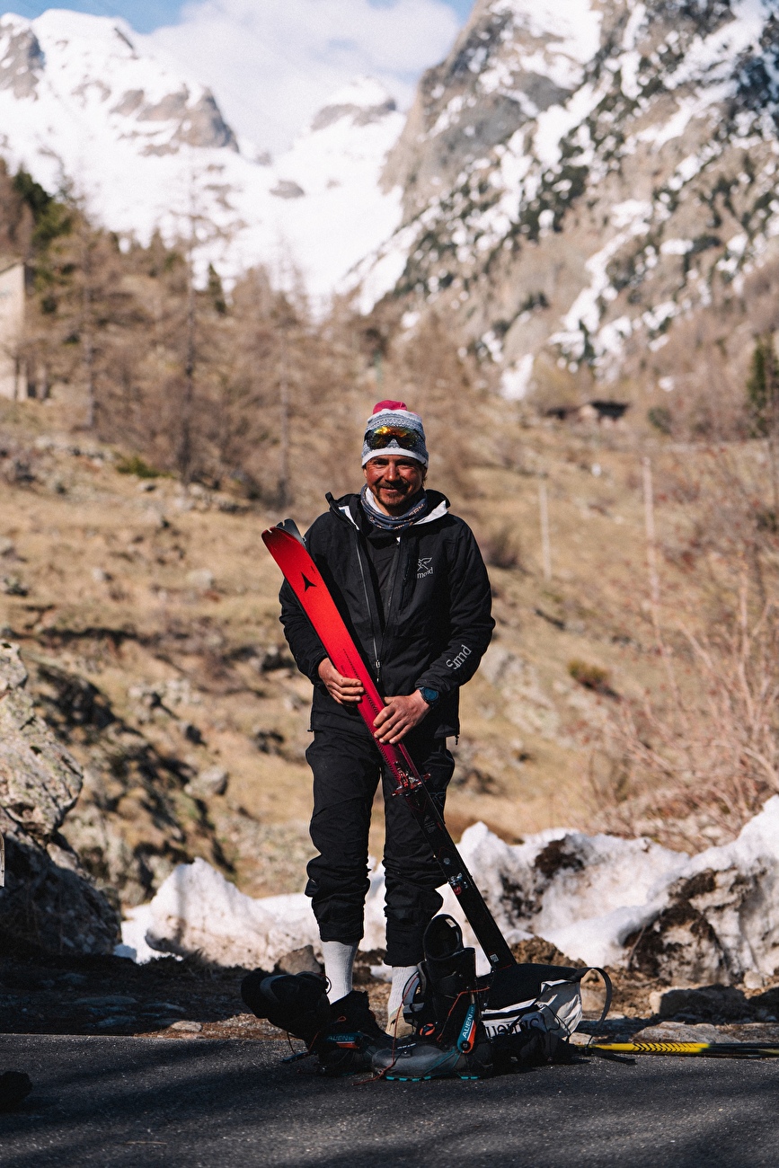 Mathéo Jacquemoud Traversata delle Alpi