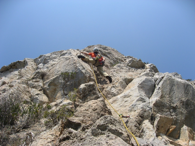 Spigolo Bonatti, Capo d'Uomo