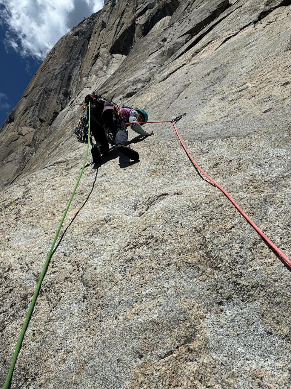 Free Rider El Capitan Yosemite, Andrea Cobretti, Alessandra Prato
