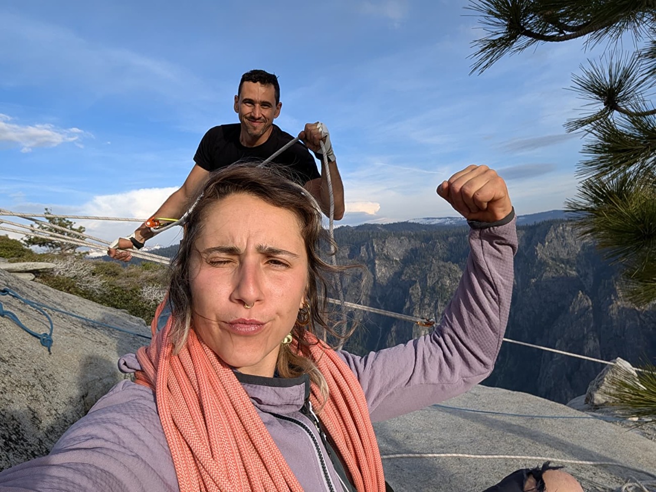 Free Rider El Capitan Yosemite, Andrea Cobretti, Alessandra Prato