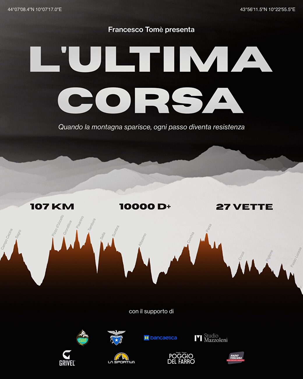 Apuan Alps, Francesco Tomè, Niccolò Chirici