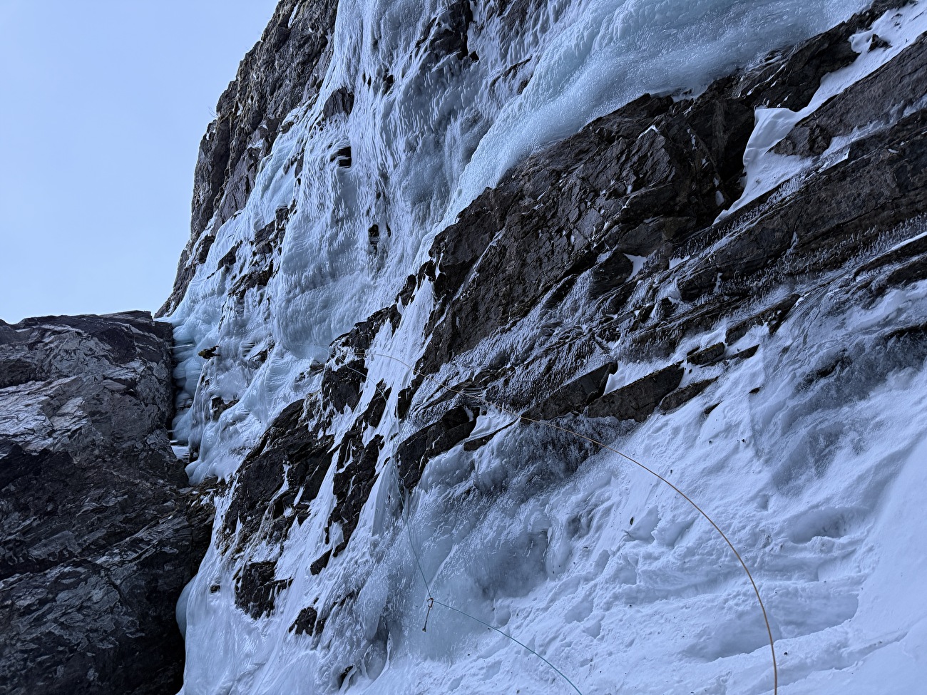 Norway ice climbing, Ines Papert