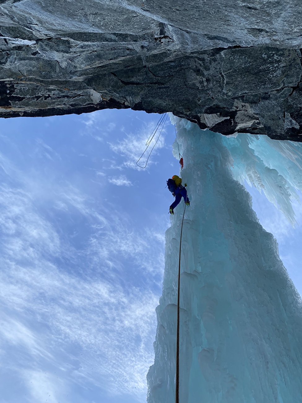 Norway ice climbing, Ines Papert