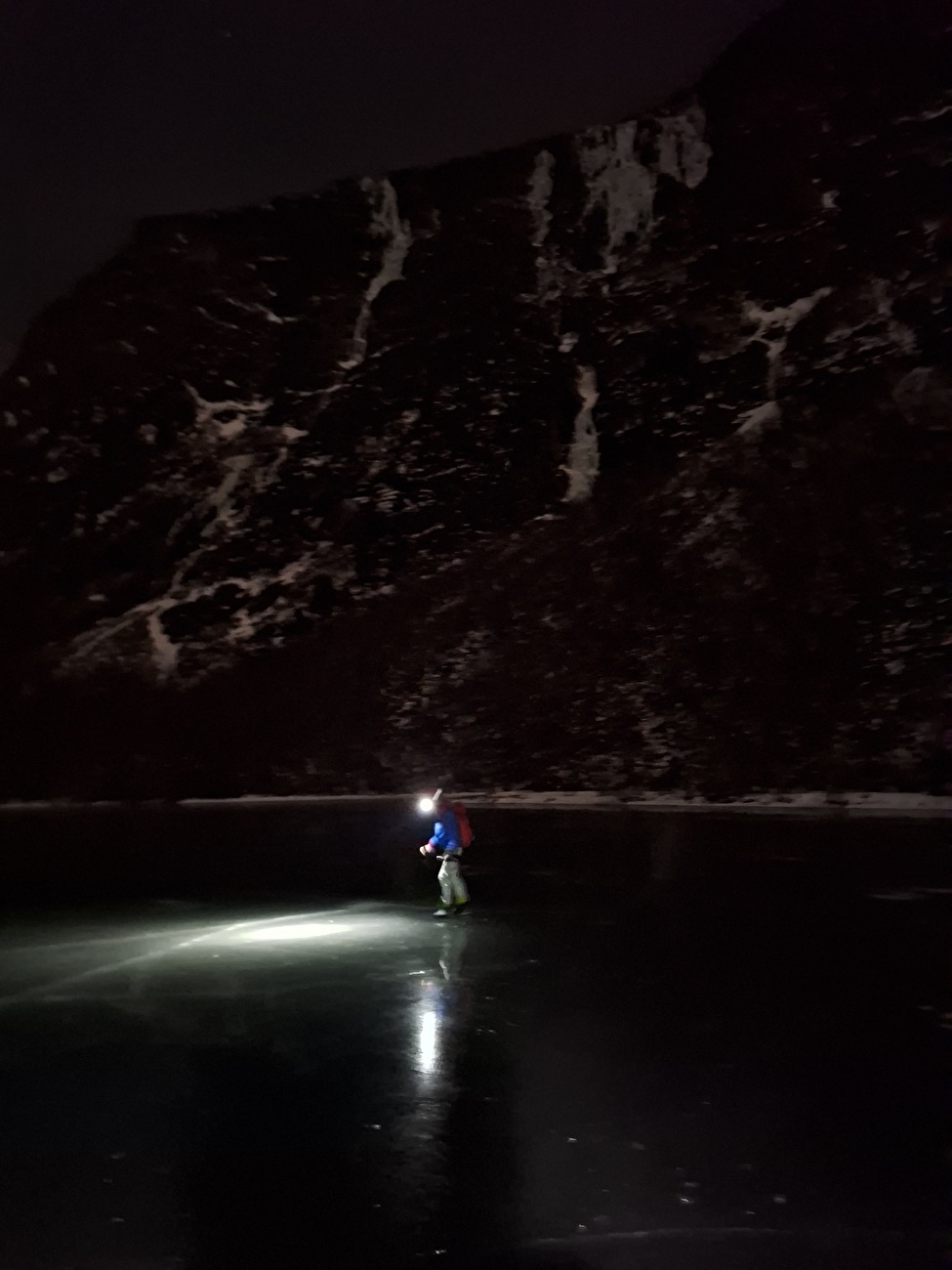 Norway ice climbing, Ines Papert