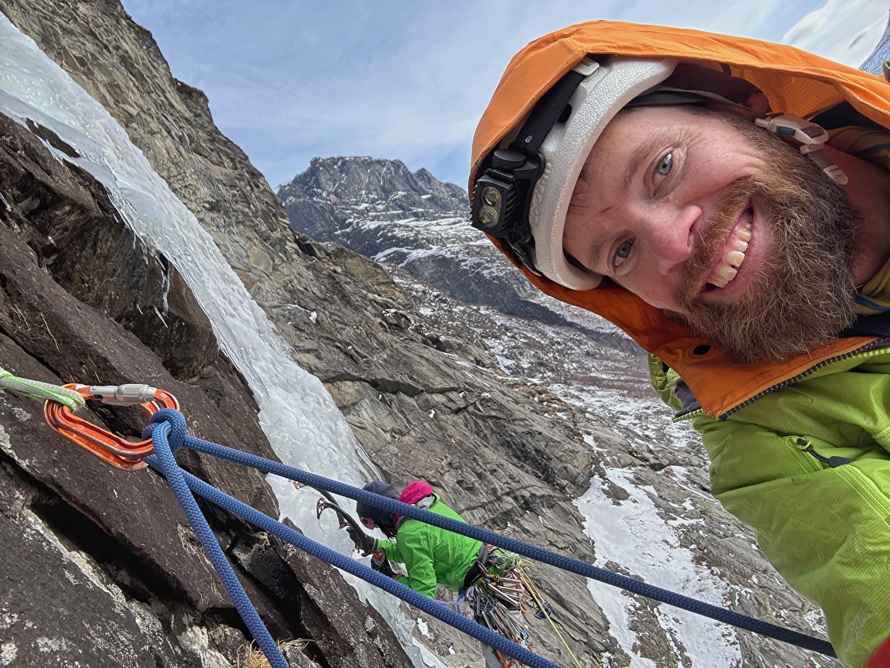 Norway ice climbing, Ines Papert
