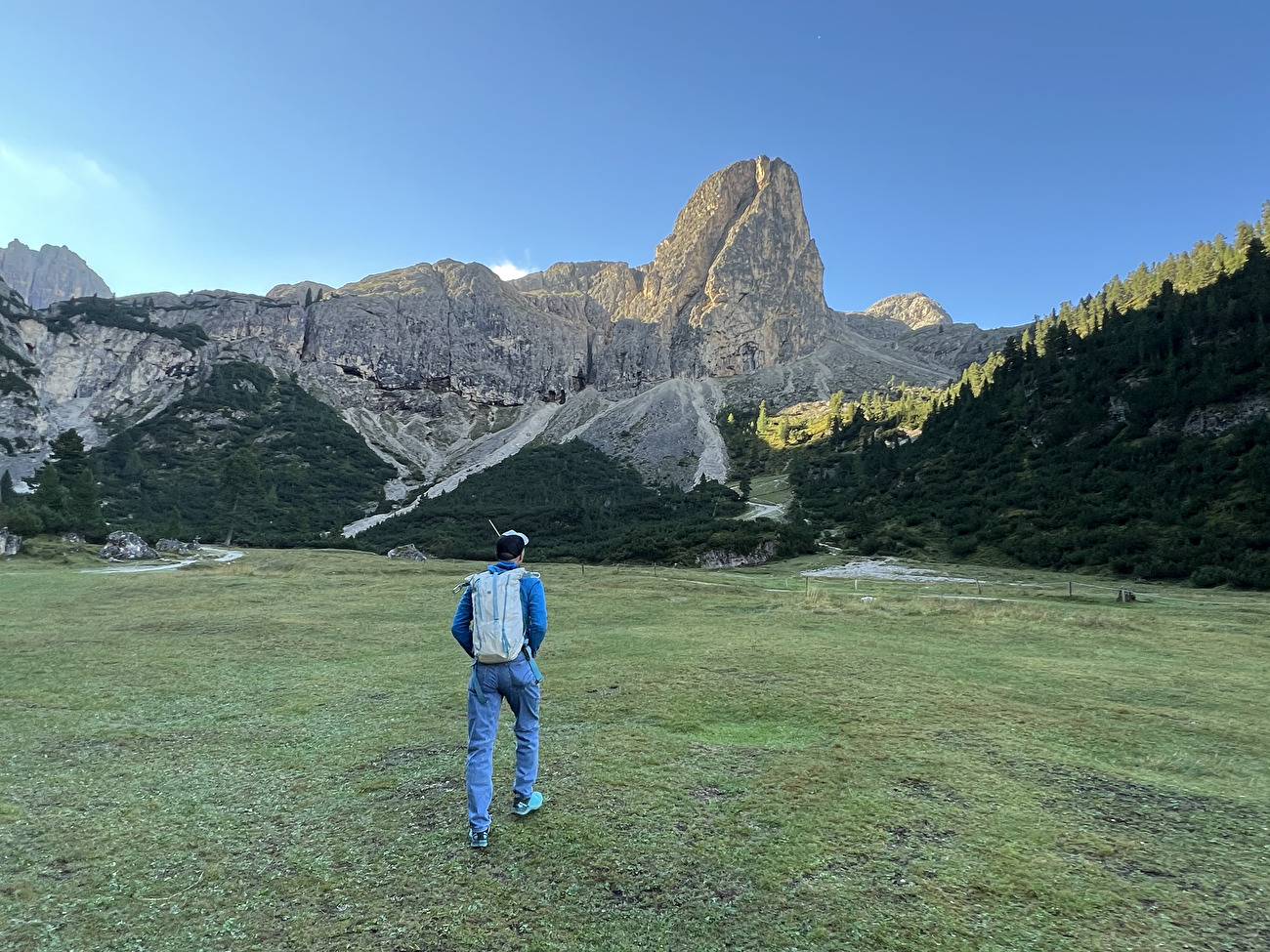 Via Helga, Col Bocia, Dolomites