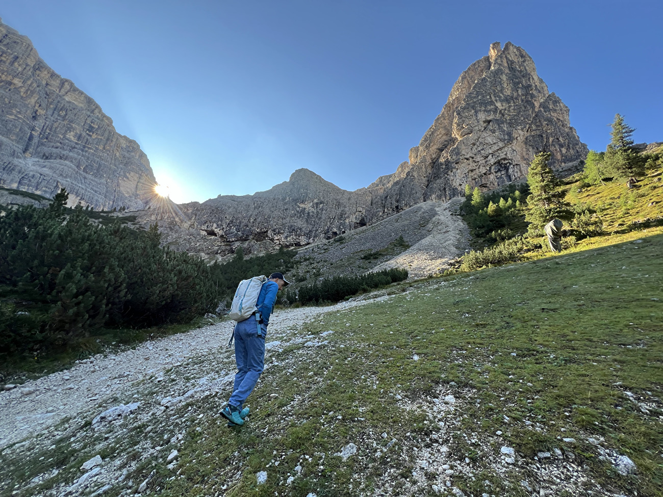 Via Helga, Col Bocia, Dolomites