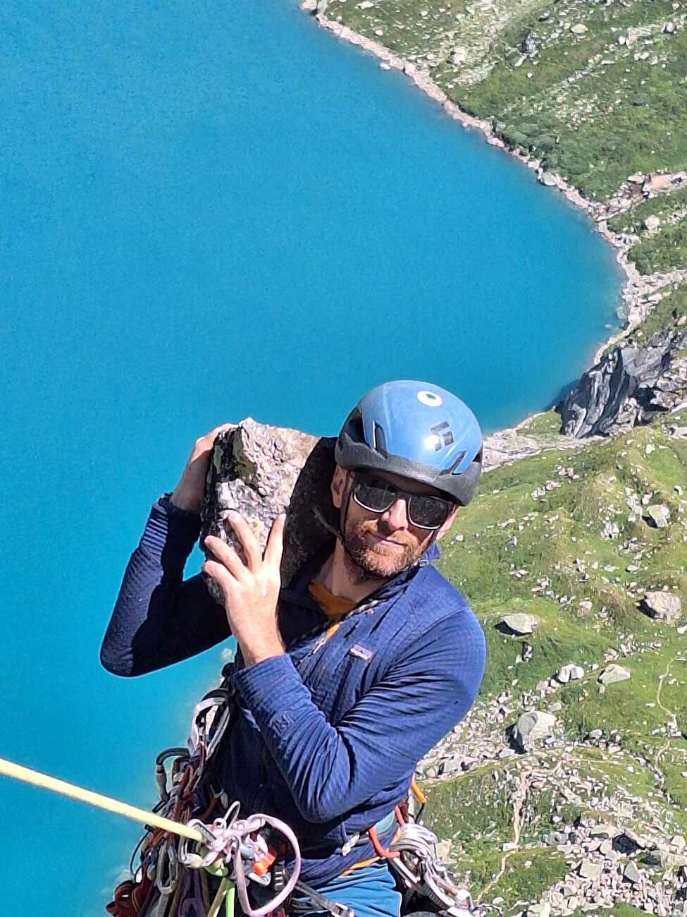 G&G (Giorda - Ghilardini)  Parete del Lago Serrù, Valle Orco, Filippo Ghilardini, Andrea Giorda