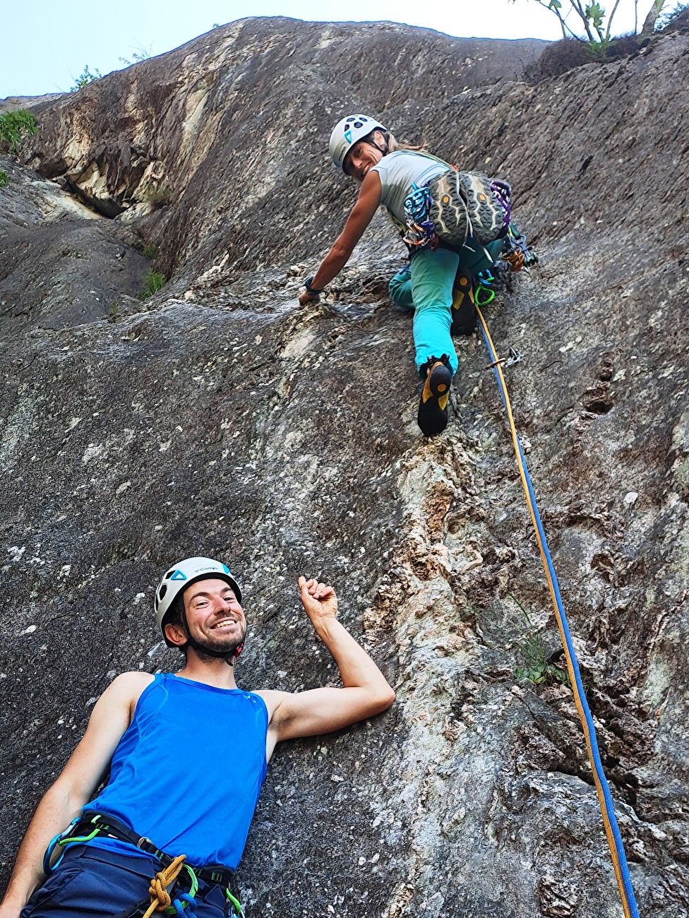 Pinnacolo di Maslana, Valbondione, Cristina Oldrati, Matteo Rivadossi