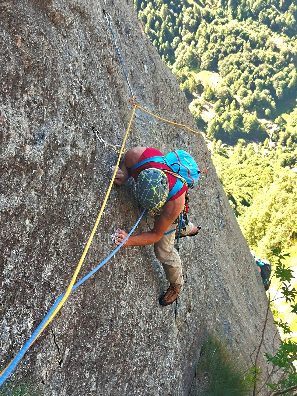 Pinnacolo di Maslana, Valbondione, Cristina Oldrati, Matteo Rivadossi