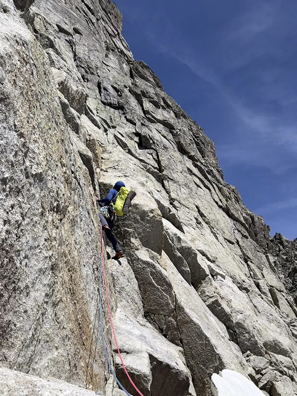 Dent de Jetoula, Monte Bianco, Simon Richardson, Michael Rinn