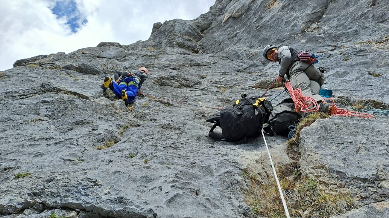 Pecá Mortal Marmolada, Dolomites, Federico Dell’Antone, Elia Schena