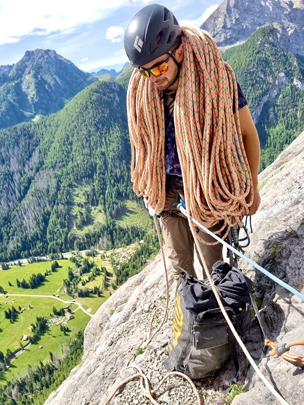 Pecá Mortal Marmolada, Dolomites, Federico Dell’Antone, Elia Schena