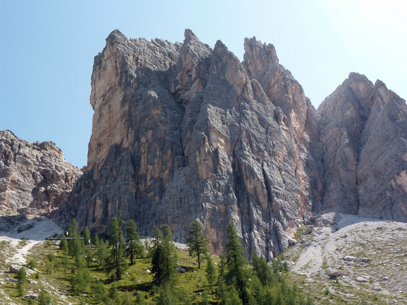 Cima Cason de Formin, Dolomiti