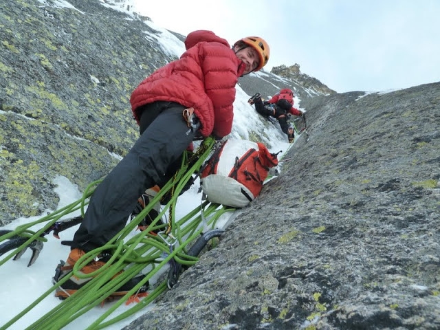 Aiguille du Peigne, Monte Bianco