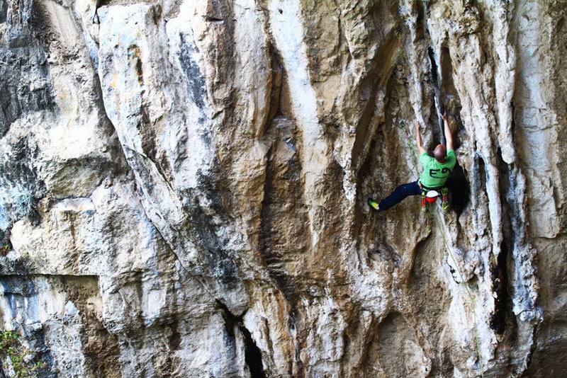 Climbing photography