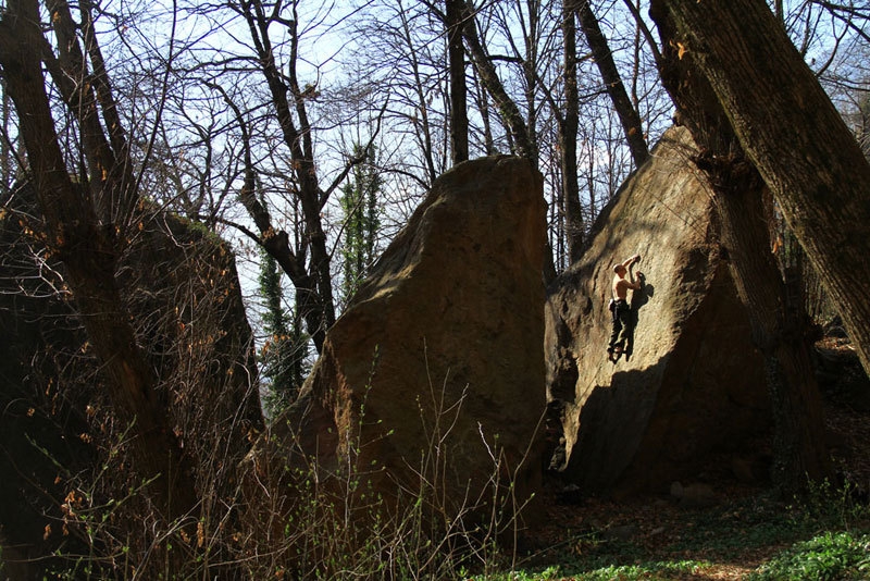 Fotografare l'azione dell'arrampicata