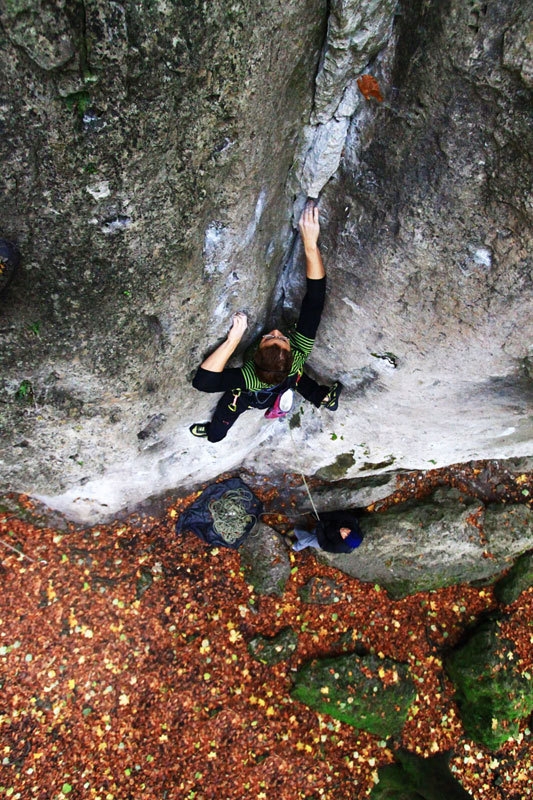 Climbing photography