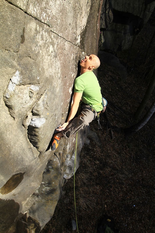 Fotografare l'azione dell'arrampicata