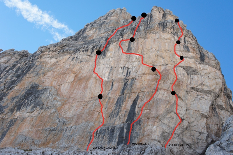 Croz del Rifugio, Brenta Dolomites