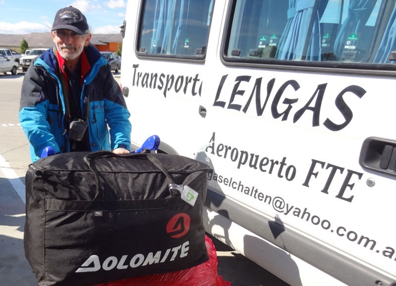 Patagonia, una vez más - Arrivo e avvicinamento