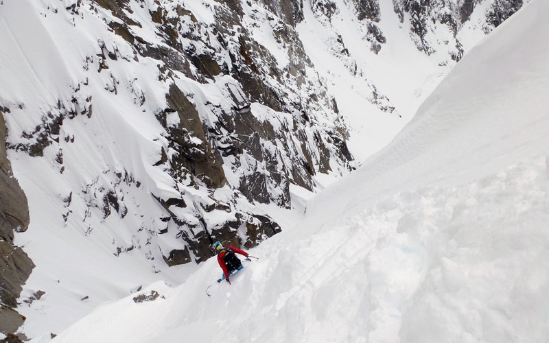 Voie Normale dell'Aiguille des Pelerins