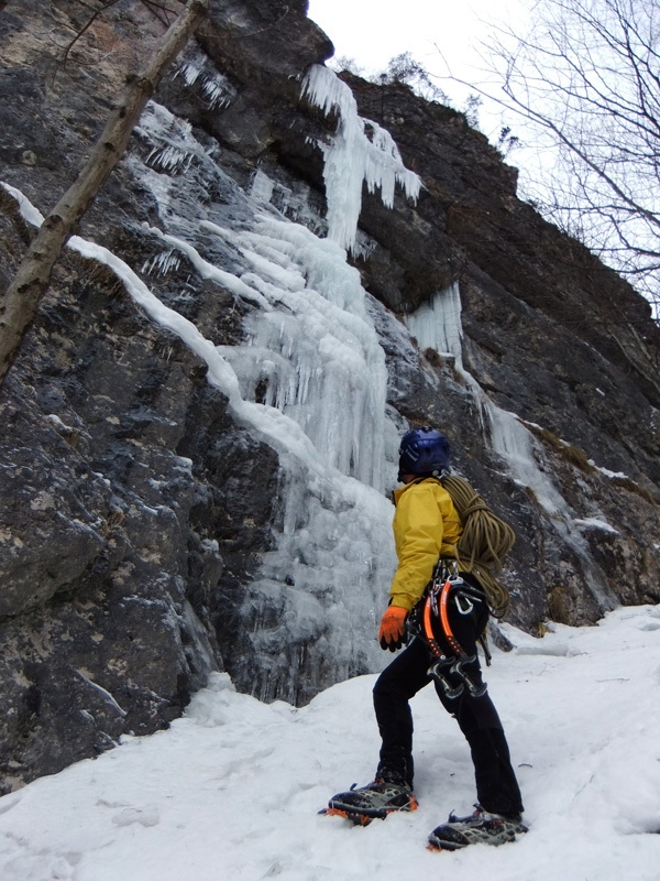 Cascate di ghiaccio, Val Daone Val di Ledro