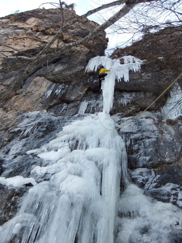 Cascate di ghiaccio, Val Daone Val di Ledro