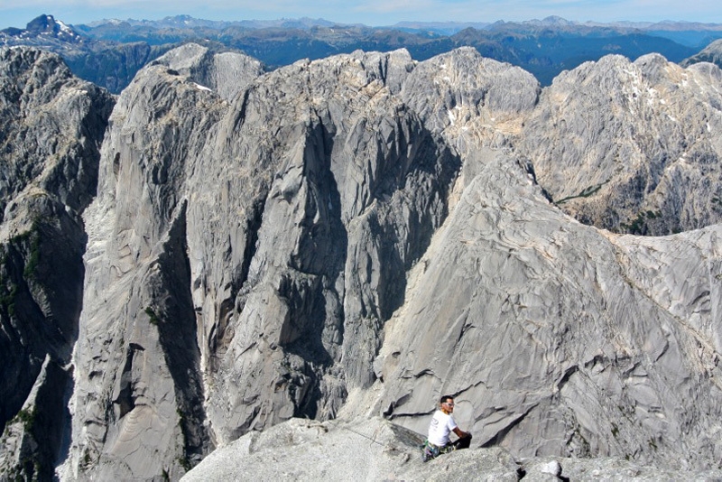 Cerro Walwalun, Valle Cochamó, Cile